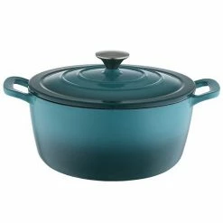Food Network™ 7-qt. Ombre Enameled Cast-Iron Dutch Oven Red -Food Network Shop unnamed file 100