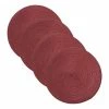 Food Network™ Round Placemat 4-pk. Coral