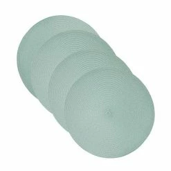 Food Network™ Round Placemat 4-pk. Coral -Food Network Shop unnamed file 1027