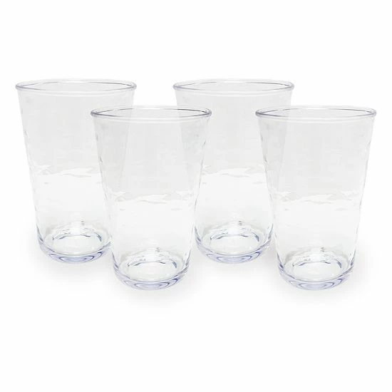 Food Network™ 4-pc. Clear Textured Acrylic Highball Glass Set Food Network™ 4-pc. Clear Textured Acrylic Highball Glass Set -Food Network Shop unnamed file 1052