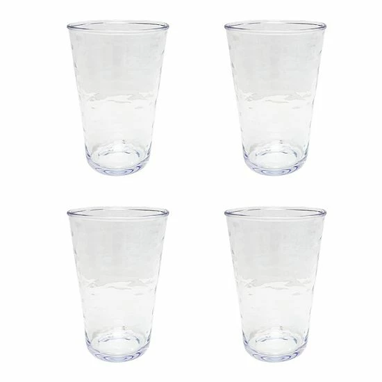 Food Network™ 4-pc. Clear Textured Acrylic Highball Glass Set Food Network™ 4-pc. Clear Textured Acrylic Highball Glass Set -Food Network Shop unnamed file 1053