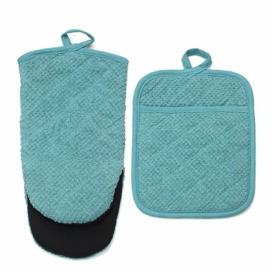 Food Network™ Terry Neoprene Oven Mitt & Pot Holder Set Khaki Food Network™ Terry Neoprene Oven Mitt & Pot Holder Set Khaki -Food Network Shop unnamed file 1124