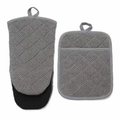 Food Network™ Terry Neoprene Oven Mitt & Pot Holder Set Khaki 7 Food Network™ Terry Neoprene Oven Mitt & Pot Holder Set Khaki -Food Network Shop unnamed file 1126