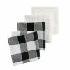 Food Network™ Black & White Buffalo Check Dishcloth 4-pk. 1 Food Network™ Black & White Buffalo Check Dishcloth 4-pk. -Food Network Shop unnamed file 1167