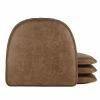Food Network™ The Gripper Faux-Leather Chair Pad 4-pk.
