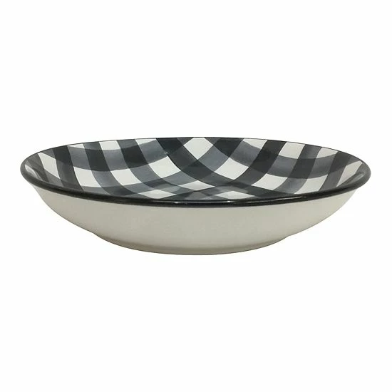 Food Network™ Buffalo Check Dinner Bowl Food Network™ Buffalo Check Dinner Bowl -Food Network Shop unnamed file 1377