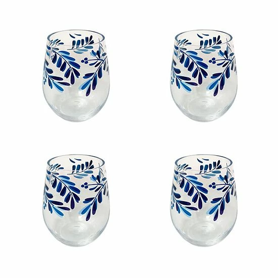 Food Network™ 4-pc. Mediterranean Acrylic Stemless Wine Glass Set Food Network™ 4-pc. Mediterranean Acrylic Stemless Wine Glass Set -Food Network Shop unnamed file 1446