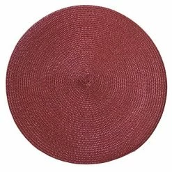 Food Network™ Solid Round Placemat Orange -Food Network Shop unnamed file 147