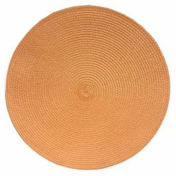 Food Network™ Solid Round Placemat Orange -Food Network Shop unnamed file 150
