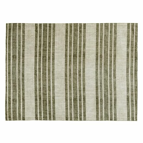 Food Network™ Reversible Khaki Leaves Stripe Placemat Food Network™ Reversible Khaki Leaves Stripe Placemat -Food Network Shop unnamed file 1520