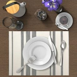 Food Network™ Farmstead Stripe Woven Placemat 4-pk. -Food Network Shop unnamed file 1569