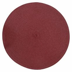 Food Network™ Solid Round Placemat Orange -Food Network Shop unnamed file 160