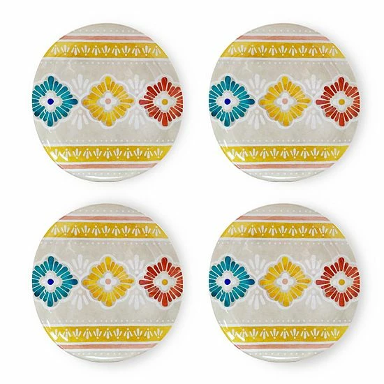 Food Network™ 4-pc. Casa Sol Melamine Salad Plate Set Food Network™ 4-pc. Casa Sol Melamine Salad Plate Set -Food Network Shop unnamed file 1648