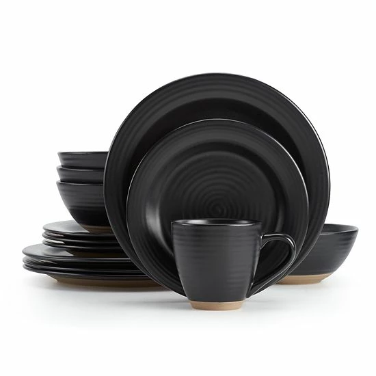 Food Network™ Farmstead 16-pc. Dinnerware Set Gray Food Network™ Farmstead 16-pc. Dinnerware Set Gray -Food Network Shop unnamed file 22