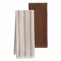 Food Network™ Awning Stripe Kitchen Towel 2-pk. Brown -Food Network Shop unnamed file 225