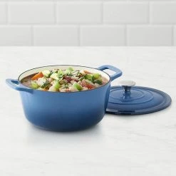Food Network™ 3.5-qt. Ombre Enameled Cast-Iron Dutch Oven Navy -Food Network Shop unnamed file 266