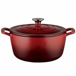 Food Network™ 5-qt. Enameled Cast-Iron Dutch Oven Gray Ombre -Food Network Shop unnamed file 35