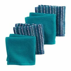 Food Network™ Awning Stripe Dishcloth 4-pk. Multi Cool -Food Network Shop unnamed file 418