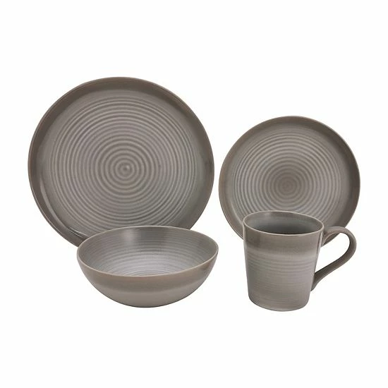 Food Network™ Soren 16-pc. Dinnerware Set Gray Food Network™ Soren 16-pc. Dinnerware Set Gray -Food Network Shop unnamed file 503