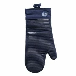 Food Network™ Stripe Silicone Oven Mitt Black -Food Network Shop unnamed file 516