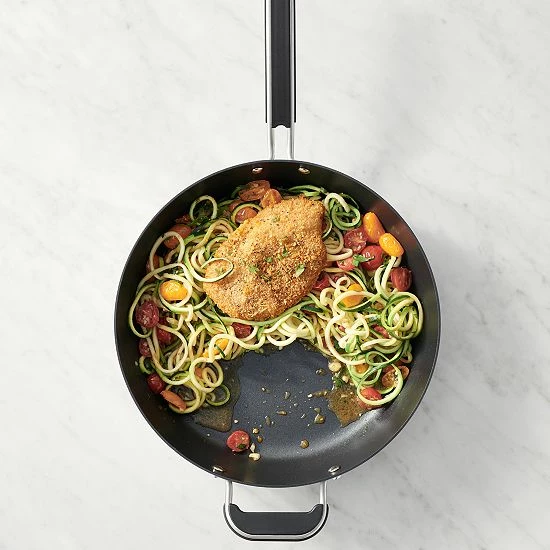Food Network™ 12-in. Hard-Anodized Nonstick Space Saving Saute Pan with Lid Food Network™ 12-in. Hard-Anodized Nonstick Space Saving Saute Pan With Lid -Food Network Shop unnamed file 553