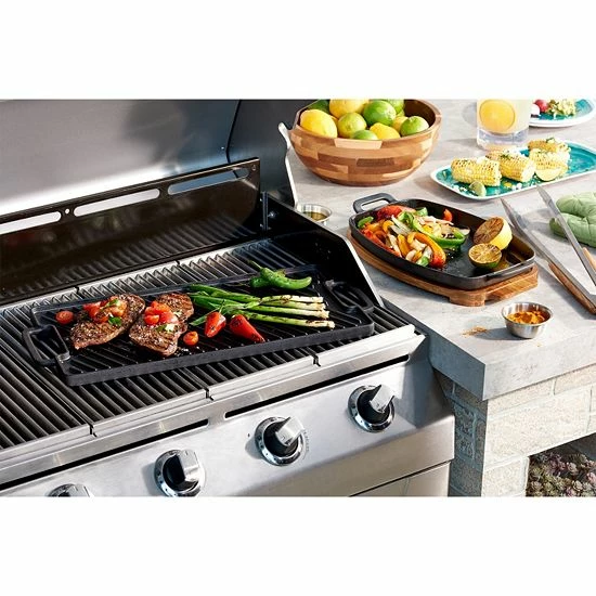 Food Network™ Pre-Seasoned Cast-Iron Reversible Grill Food Network™ Pre-Seasoned Cast-Iron Reversible Grill -Food Network Shop unnamed file 565