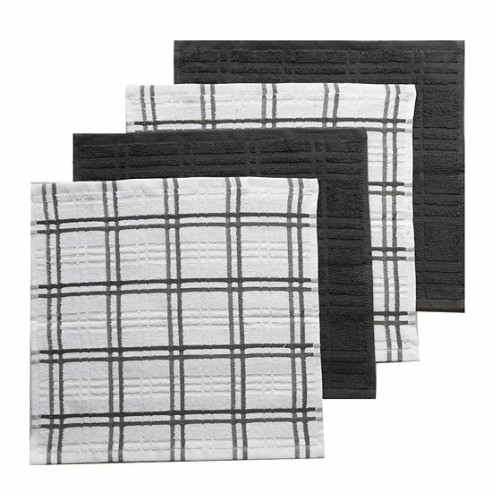Food Network™ Plaid Dishcloth 4-pk. Aqua Food Network™ Plaid Dishcloth 4-pk. Aqua -Food Network Shop unnamed file 587