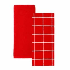 Food Network™ Windowpane Grid Kitchen Towel 2-pk. Red 5 Food Network™ Windowpane Grid Kitchen Towel 2-pk. Red -Food Network Shop unnamed file 629