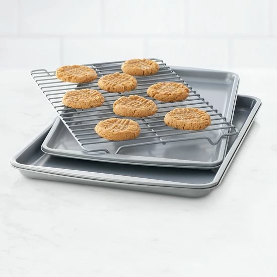 Food Network™ 3-pc. Nonstick Cookie Sheet Set with Cooling Rack Food Network™ 3-pc. Nonstick Cookie Sheet Set With Cooling Rack -Food Network Shop unnamed file 805
