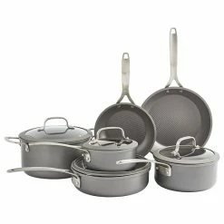 Food Network™ 10-pc. Textured Titanium Nonstick Cookware Set Silver -Food Network Shop unnamed file 82