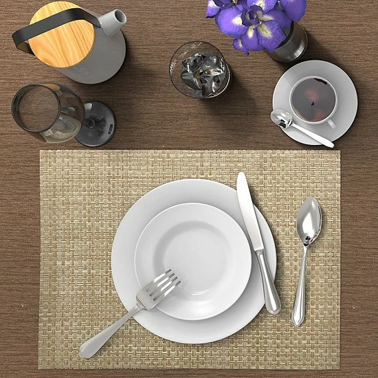 Food Network™ Basketweave Placemat 4-pk. Gray Food Network™ Basketweave Placemat 4-pk. Gray -Food Network Shop unnamed file 934
