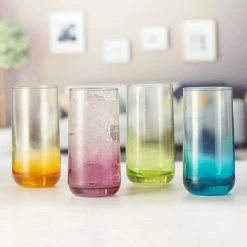 Food Network™ Anja 4-pc. Ombre Highball Glass Set 4 Food Network™ Anja 4-pc. Ombre Highball Glass Set -Food Network Shop unnamed file 948